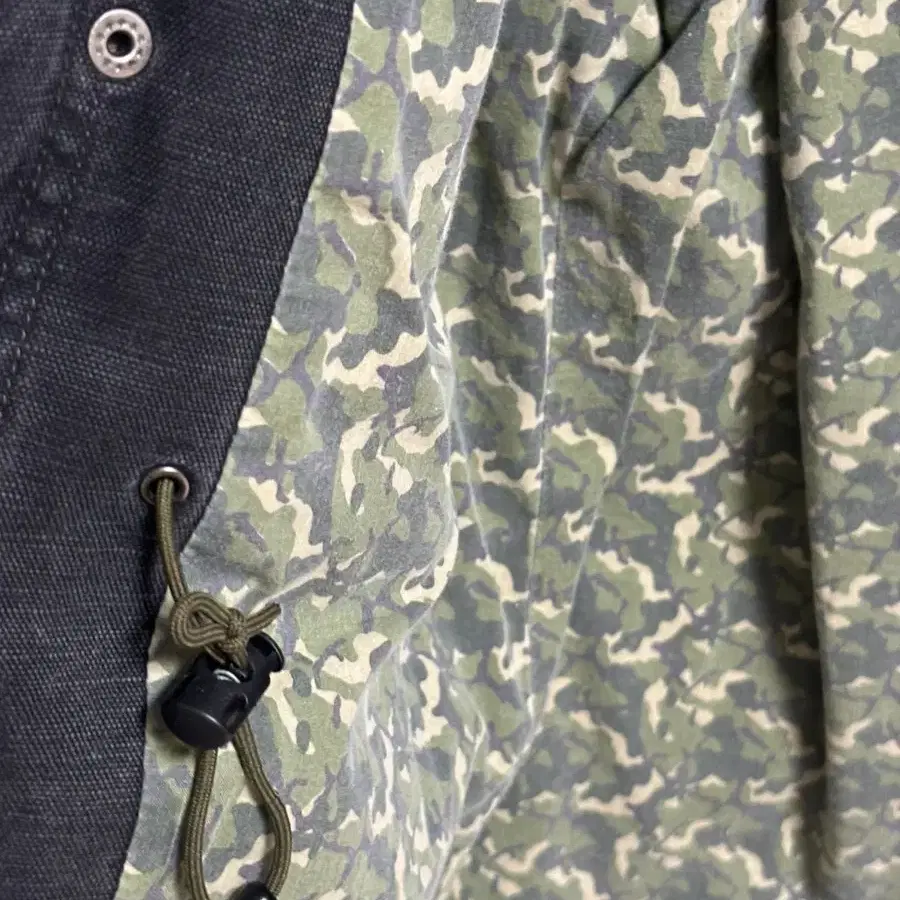 Military jacket 밀러터리 투웨이 흑청 데님 자켓