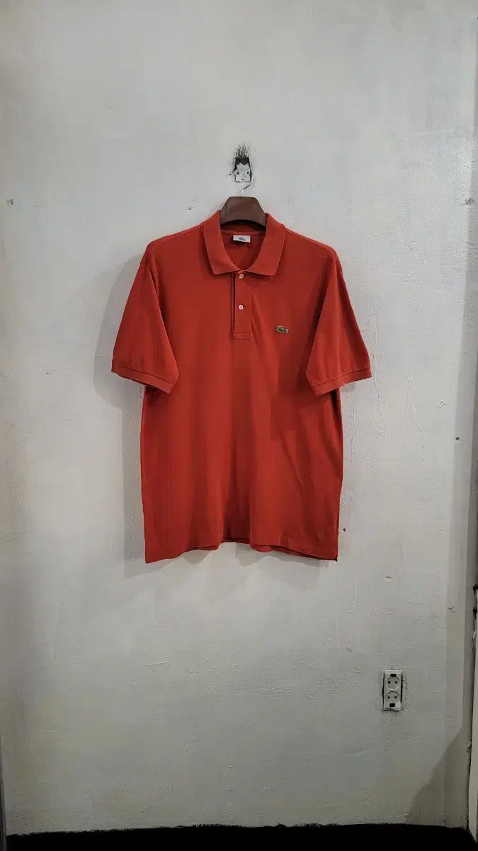 [105]LACOSTELacoste orange cotton100% caravanpalti golden size!