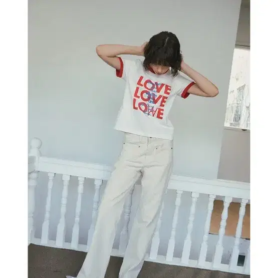 반원아틀리에 pigment front pocket pants 크림 m