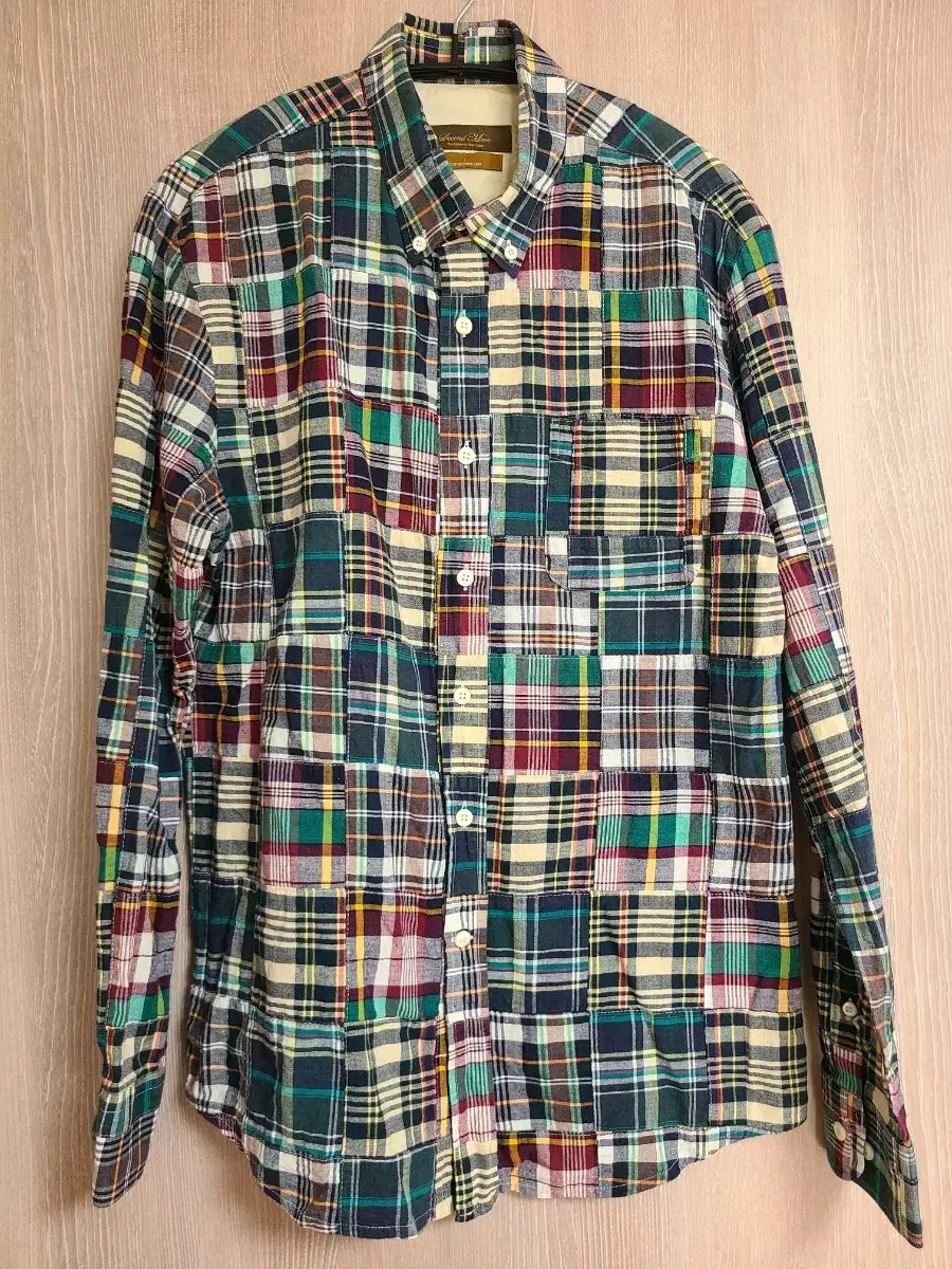 Secondmove Madras Shirt Large L