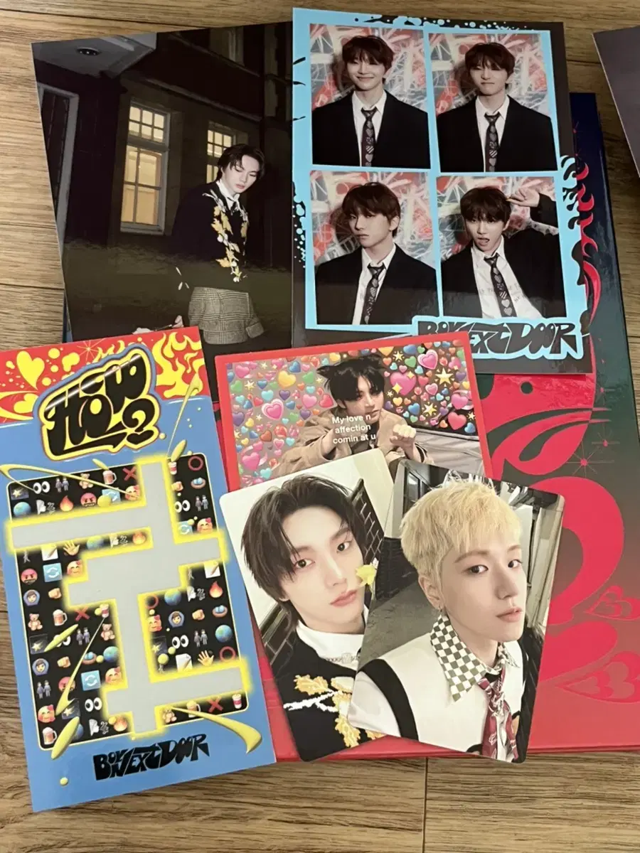 boynextdoor boynextdoor how album photocard component wts