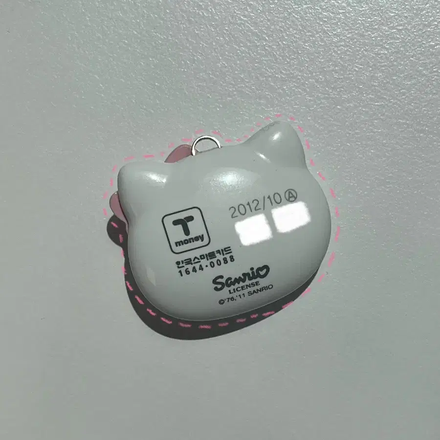 Classic Hello Kitty T-Money Transportation Card Light Pink