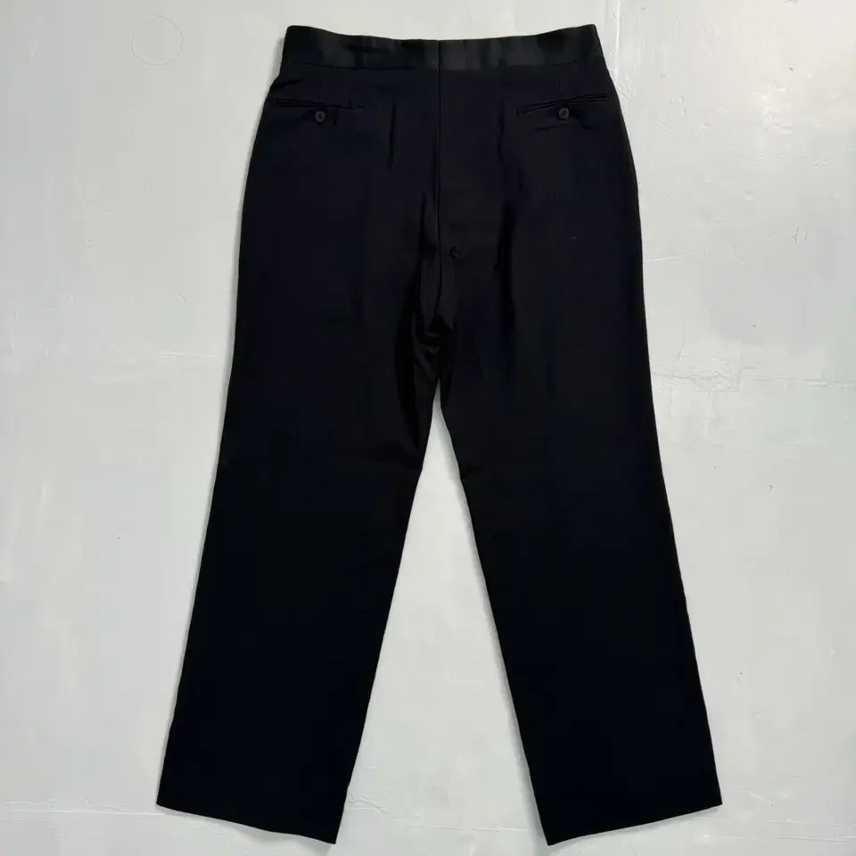 80s gucci two tuck side line trouser