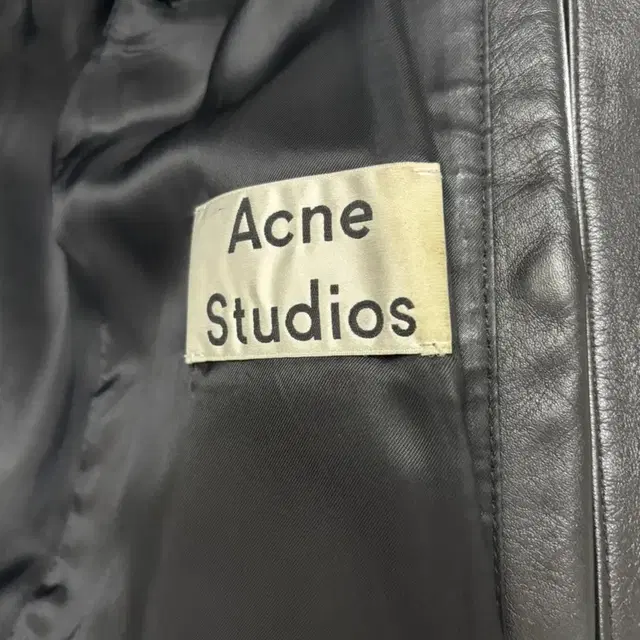 Acne Studios Brett Leather AW15