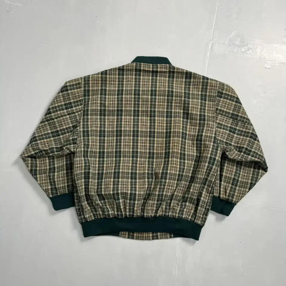 80s alfred dunhill check blouson