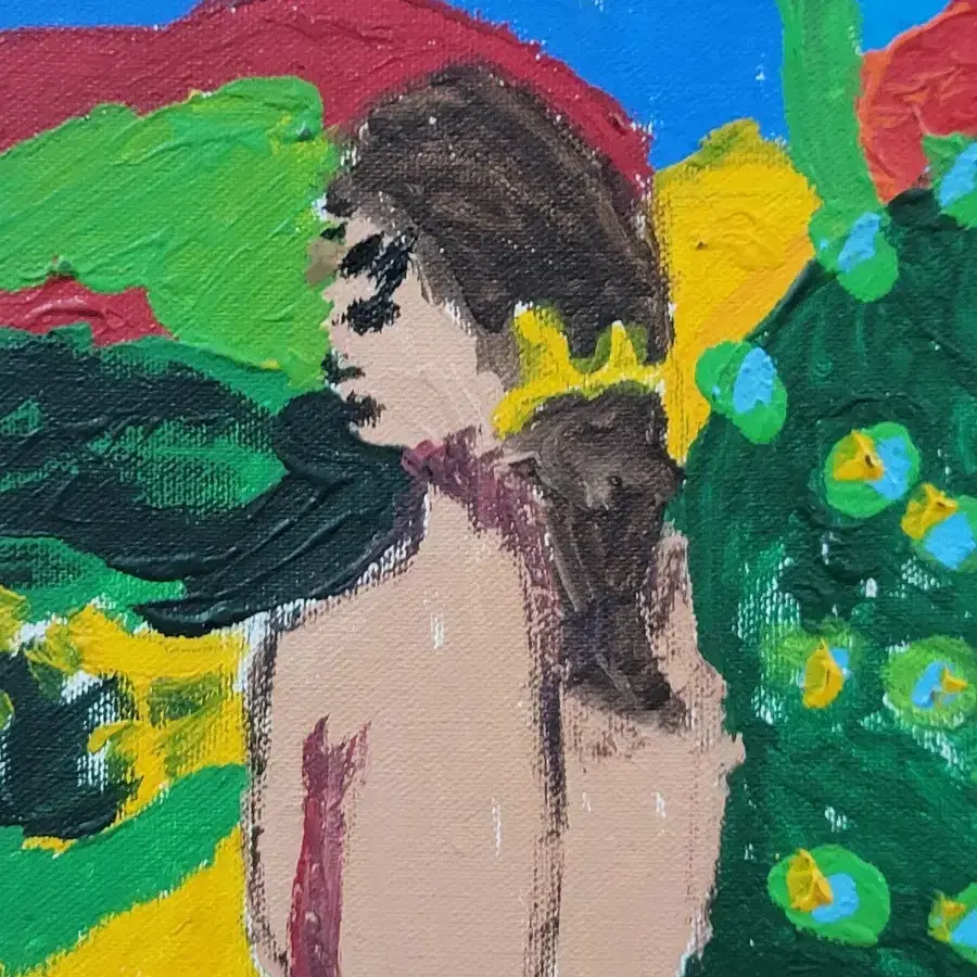 칼 브래디 작 제인 유화 그림 4호