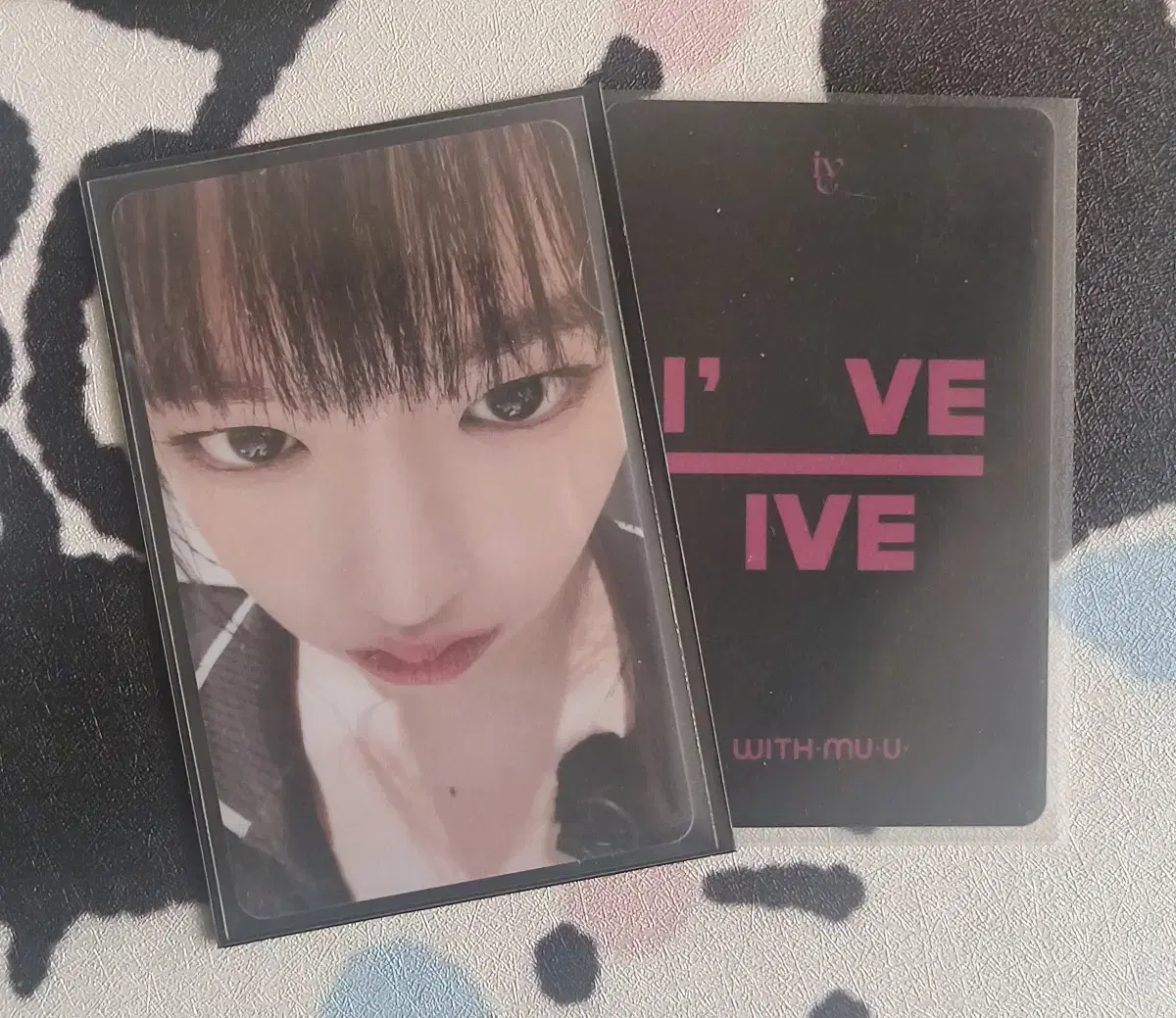 아이브 ahn yujin i.m with muu ld unreleased photocard 얼빡 아궁빵 photocard 판매