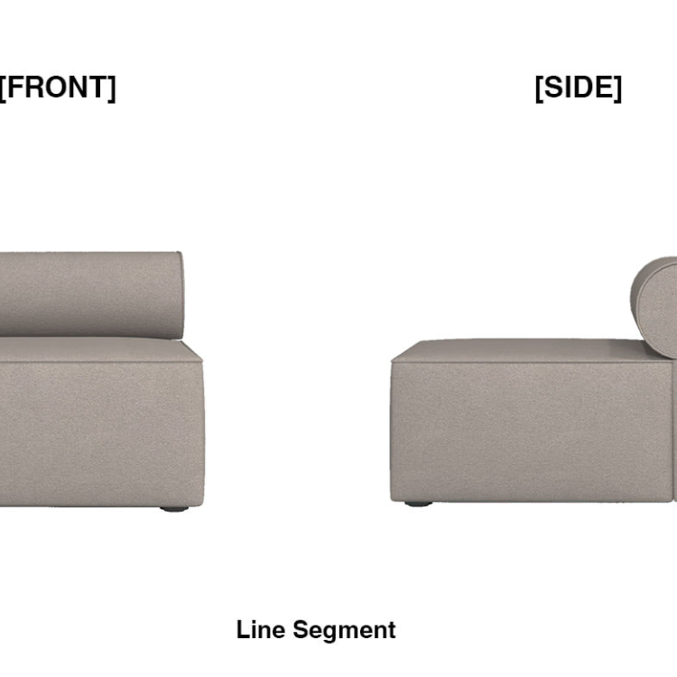 레어로우 소파 TAMS SOFA 2.0 - LINE SEGMENT