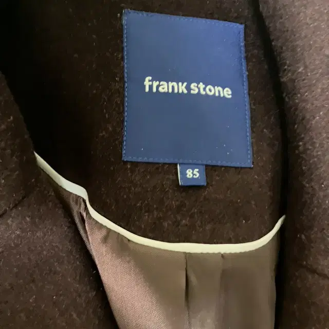 Frank stone 버건디 코트