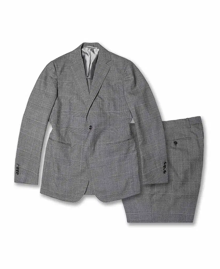 Stile Latino Checked Wool Atollini Suit