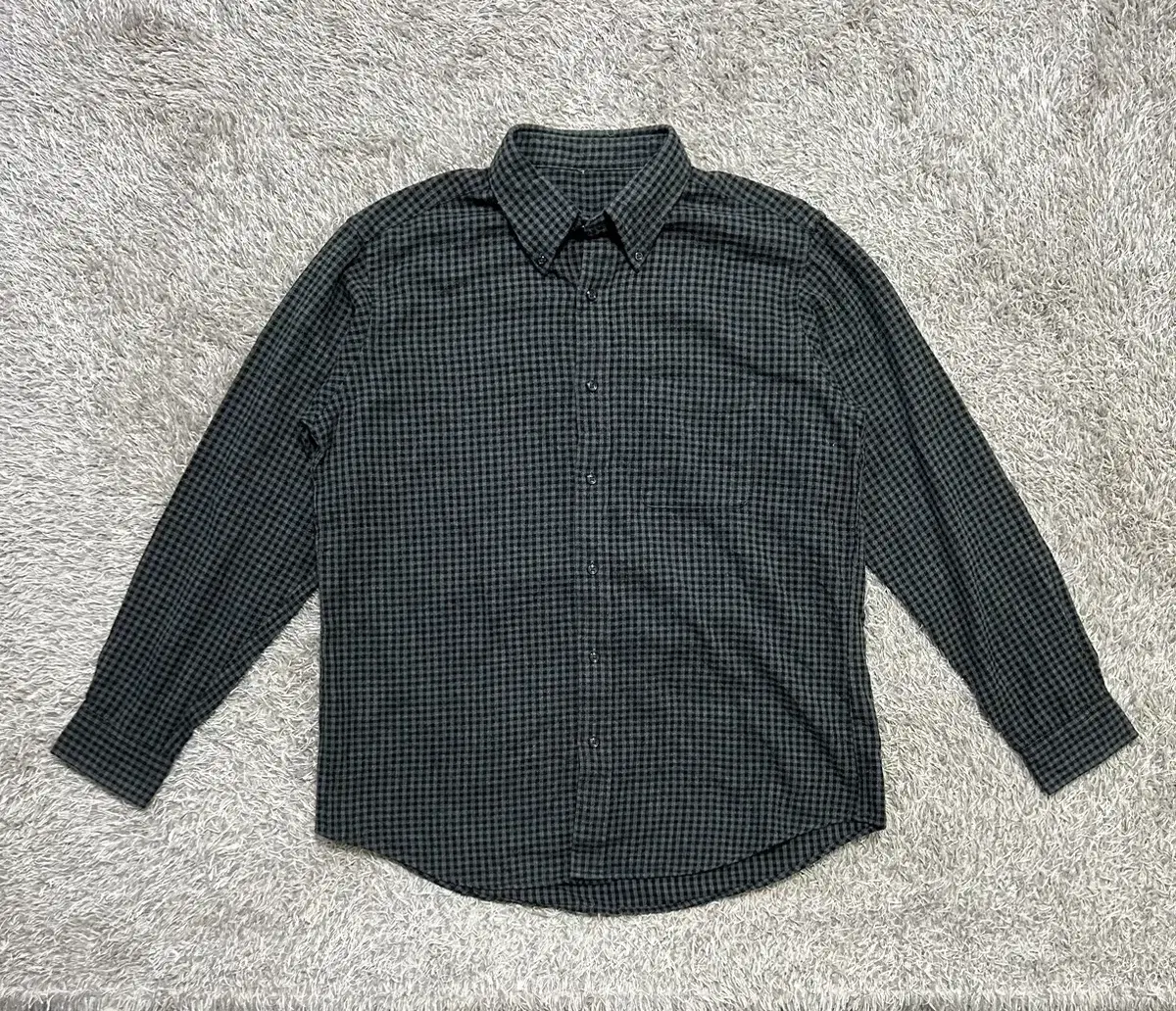 [XL]vtg 남자 체크셔츠 오버핏 남방