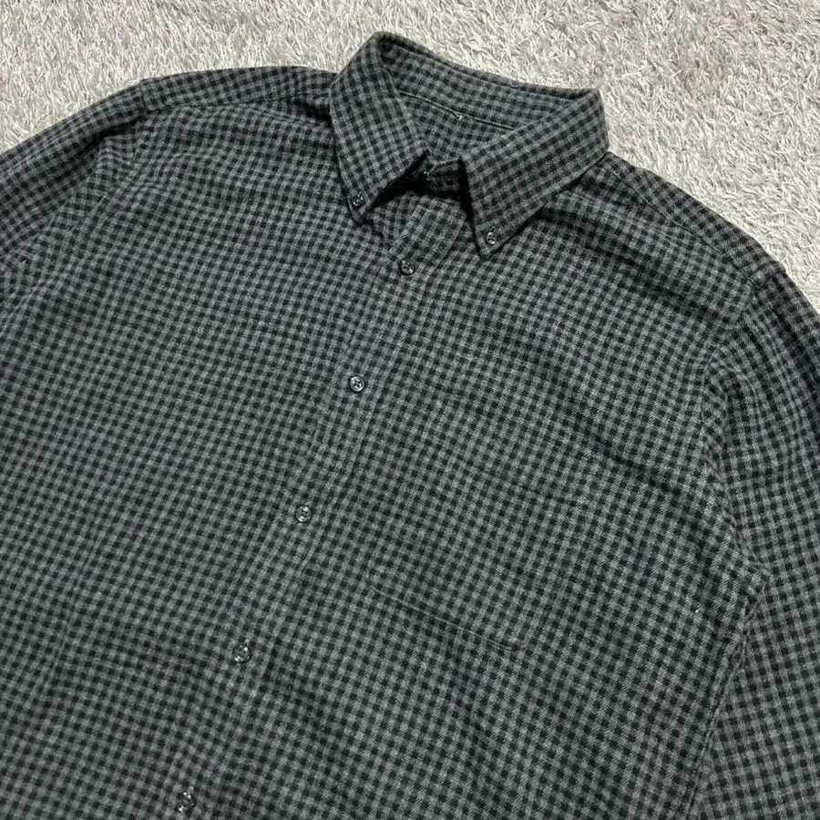 [XL]vtg 남자 체크셔츠 오버핏 남방