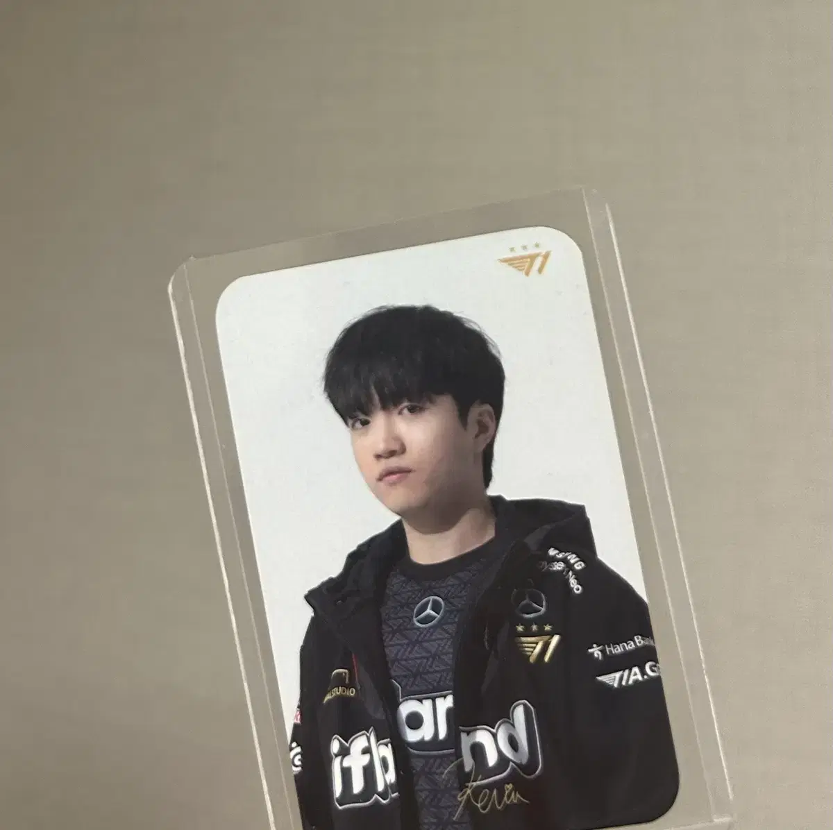 T1 Keria Worlds Photo Card