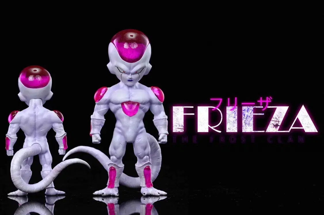 [New] LEAGUE Dragon Ball Fourth Form Frieza Resin Statue [Overseas Spot].