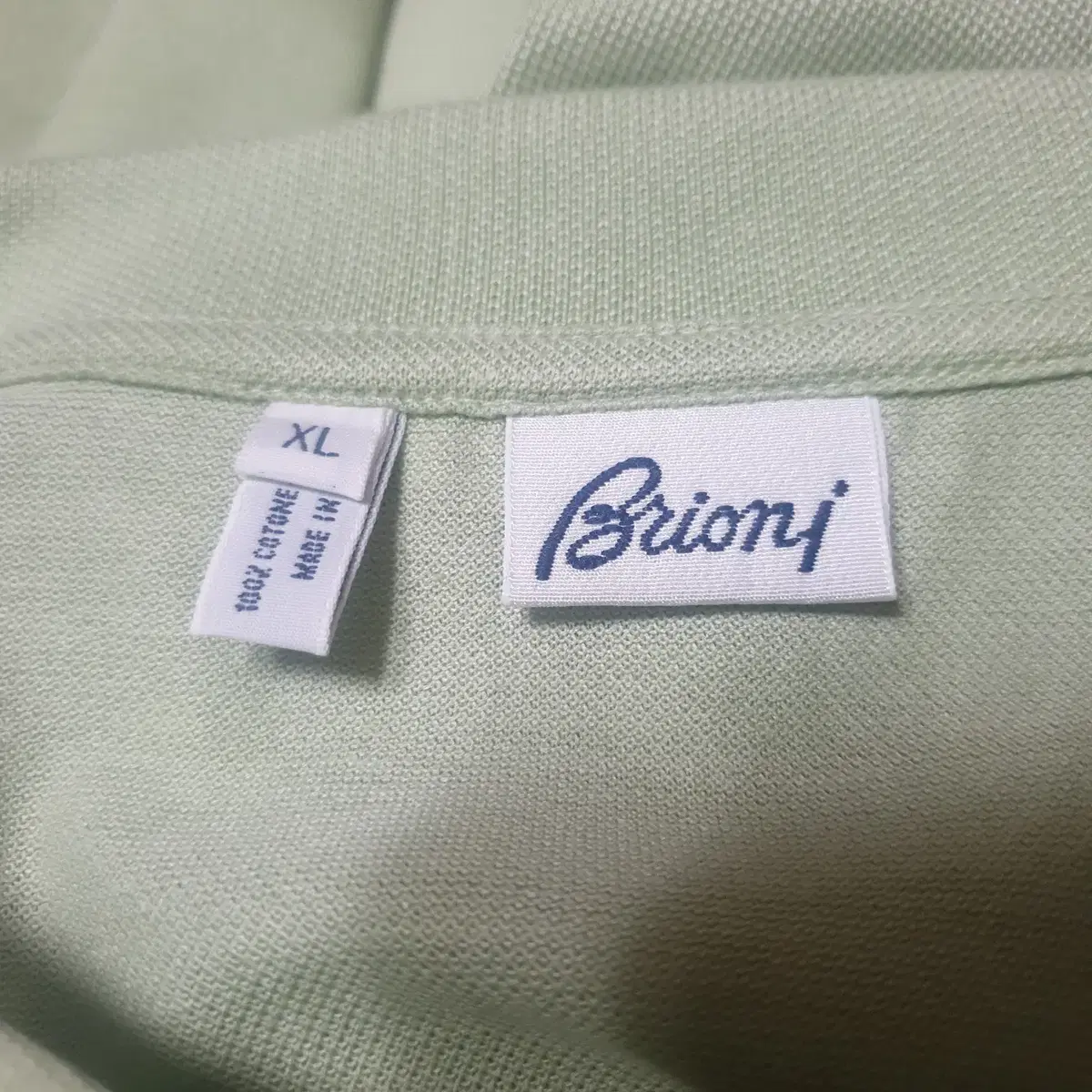 (XL) Brioni 브리오니 남자 카라 티셔츠