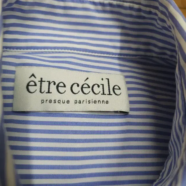 etre cecile 에트르세실 스트라이프 셔츠