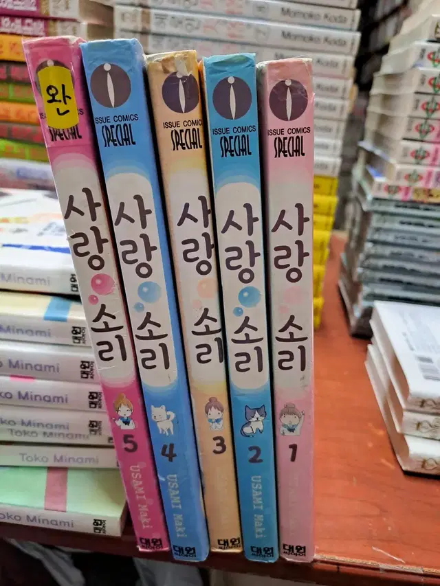 사랑소리 1-5 완 /대원