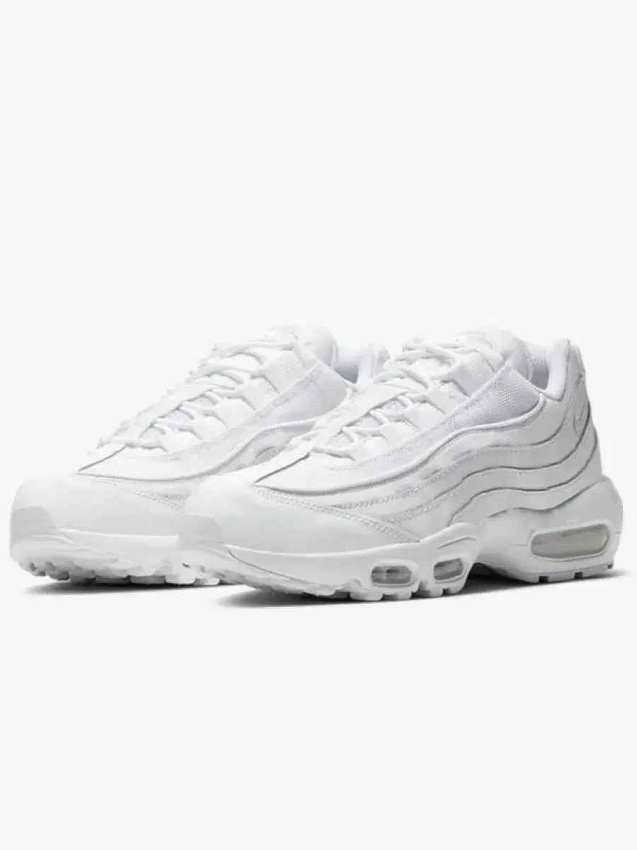 Nike Air Max 95 "Triple White" sneakers