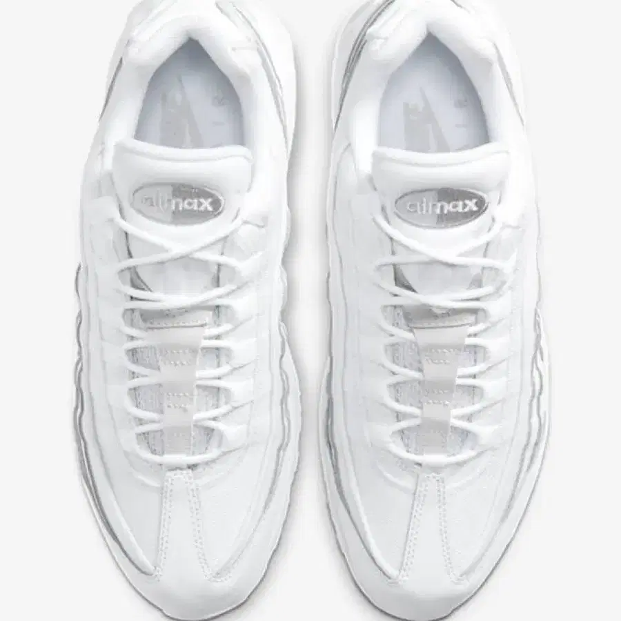 Nike Air Max 95 "Triple White" sneakers