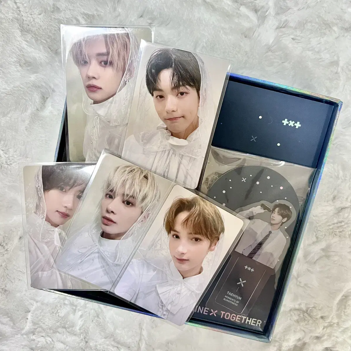 TXT Shine By Together DVD dvd taehyun photocard full set WTS