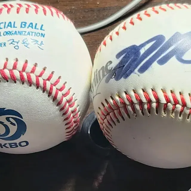 2018kbo 공인구, 선수 친필 싸인볼