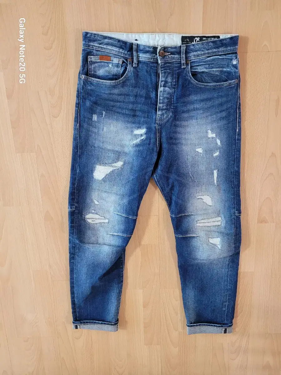 Men's A/X Ripped Denim Jeans (Sabangspan33)