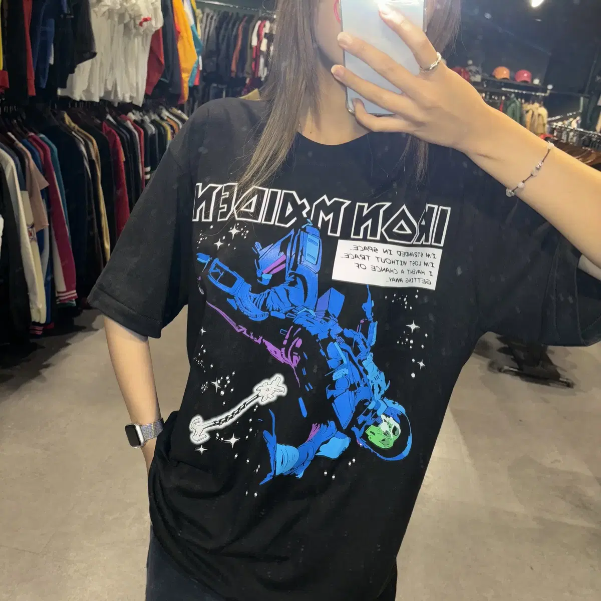 IRON MAIDEN GRAPHIC 아이언 메이든 그래픽 락티(L/XL)