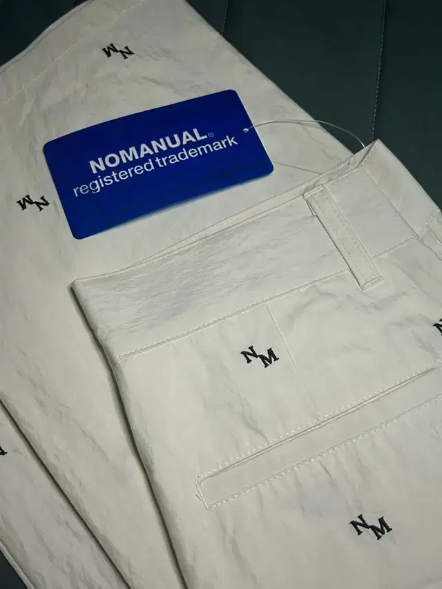 (택O) 노메뉴얼 패턴 팬츠 NOMANUAL pattern pants