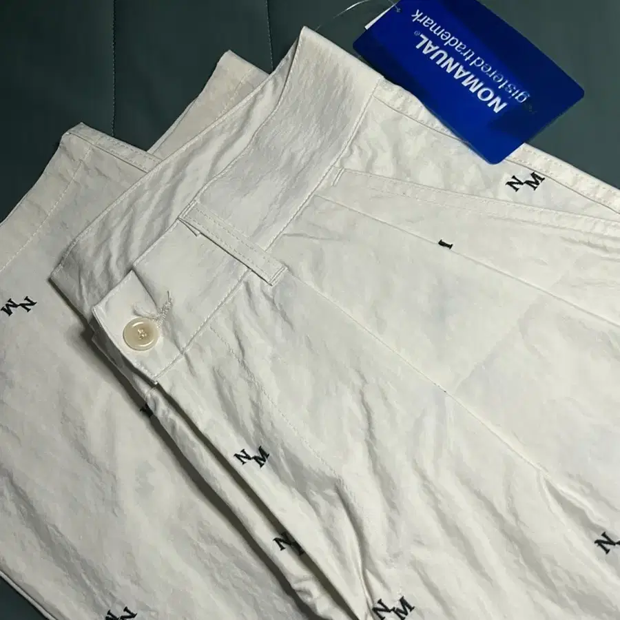 (택O) 노메뉴얼 패턴 팬츠 NOMANUAL pattern pants