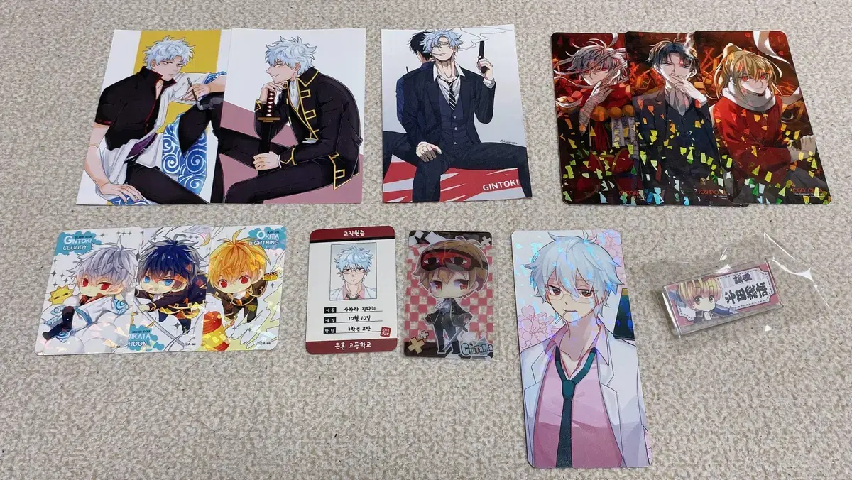 Gintama unofficial goods sells