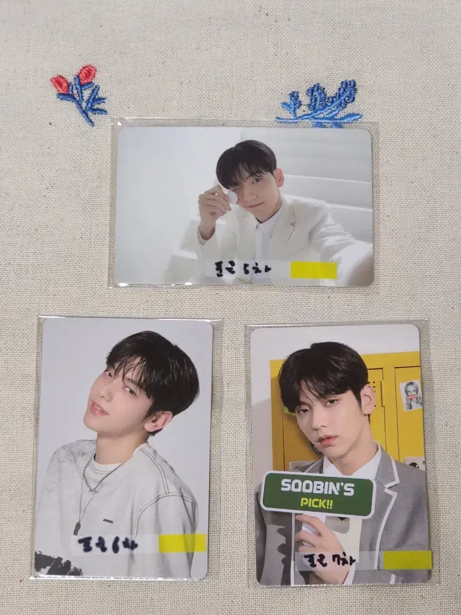 txt soobin poetry 5th 6th 7th photocard bulk