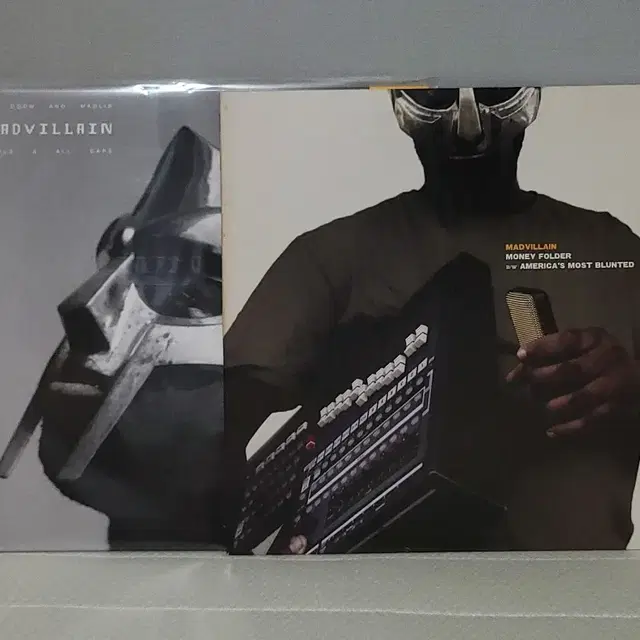 외힙) Madvillain MF DOOM Madlib 싱글 두장 일괄판매