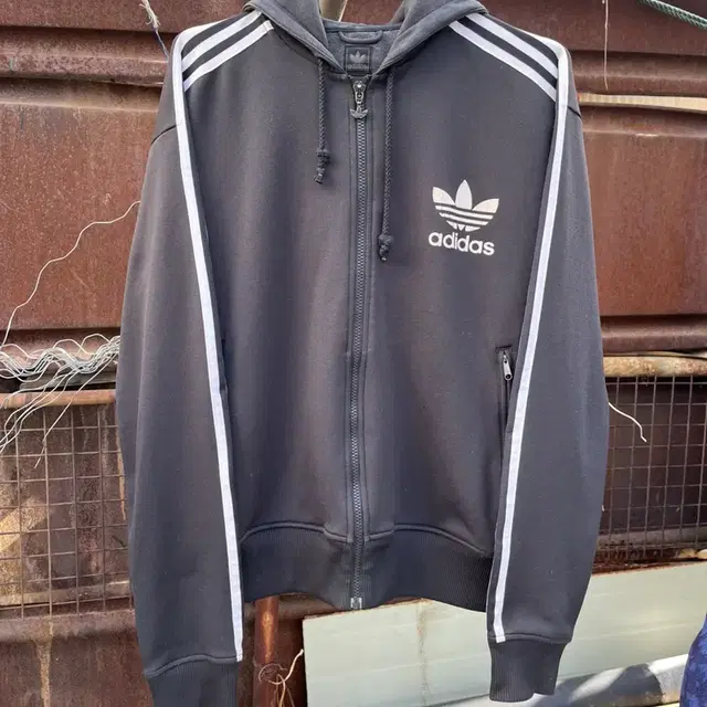 XXXL 아디다스 빅로고 파이어버드 후드 져지 Adidas