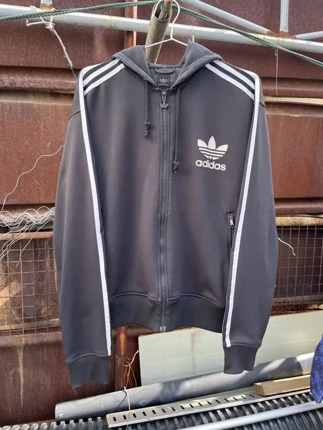 XXXL 아디다스 빅로고 파이어버드 후드 져지 Adidas