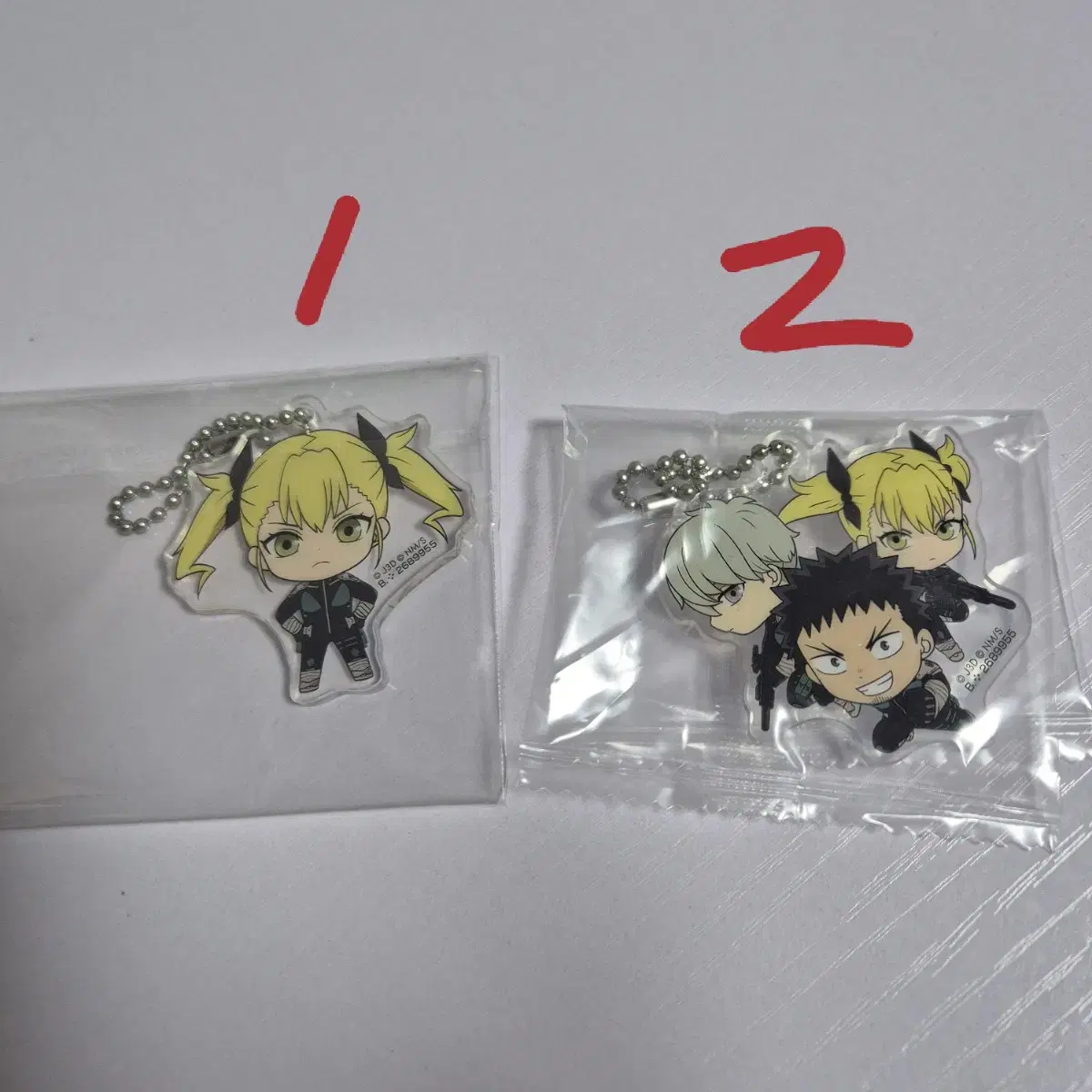 Kaiju 8) Official acrylic keyring Gacha