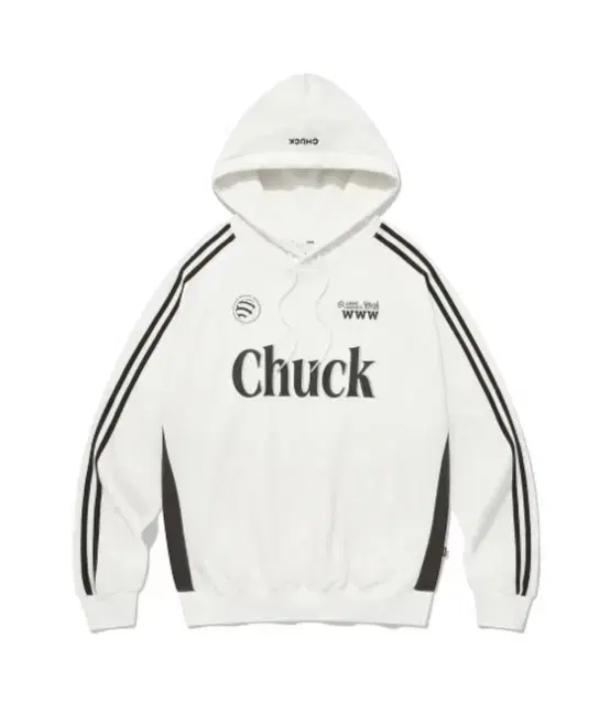 Chuck Uniform Raglan Hoodie (White)