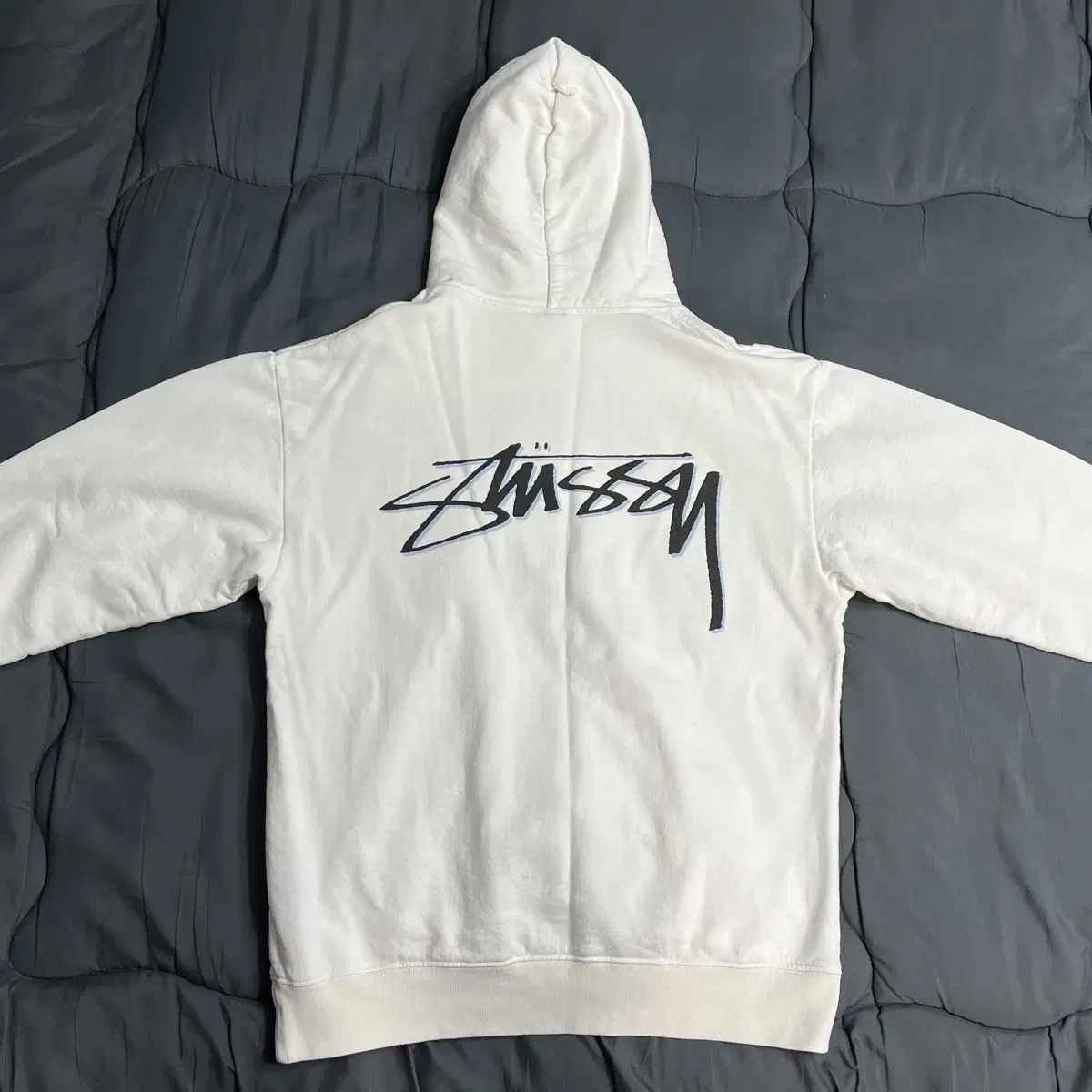 [L] Stussy x Haregashi Pigment Dyed in the Hood Natural