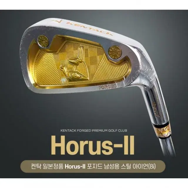 혼마 켄탁 Horus-II 포지드 골드 아이언