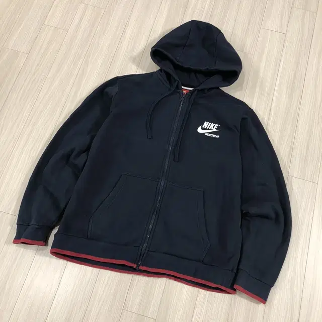 Nike hood zip-up. XL