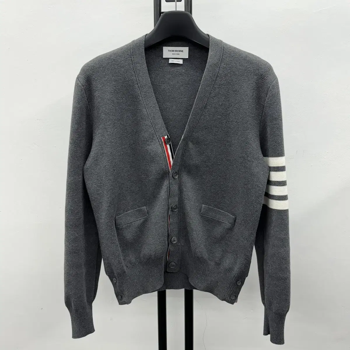 [ Dry Cleaned ] Thom Browne Milano Stitch Cardigan