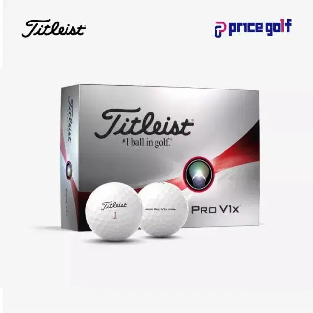 아쿠쉬네트코리아정품 타이틀리스트 PRO V1X 4피스 골프공 (화이트)