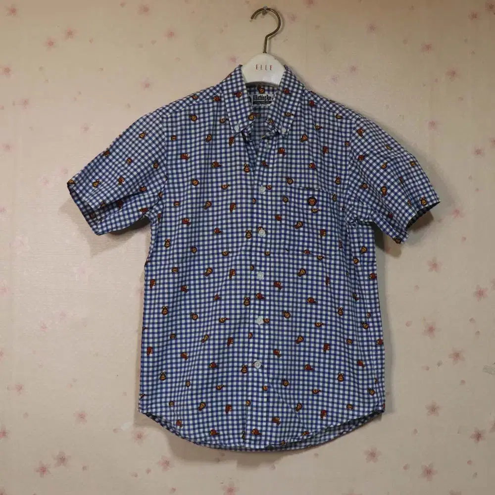 A BATHING APE Mens90~95 Short sleeve shirt GuzzarellaUF535