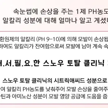 스노우 래쉬 토탈클리닉 속눈썹 펌 3제 속눈썹 케라틴 영양 클리닉 케어