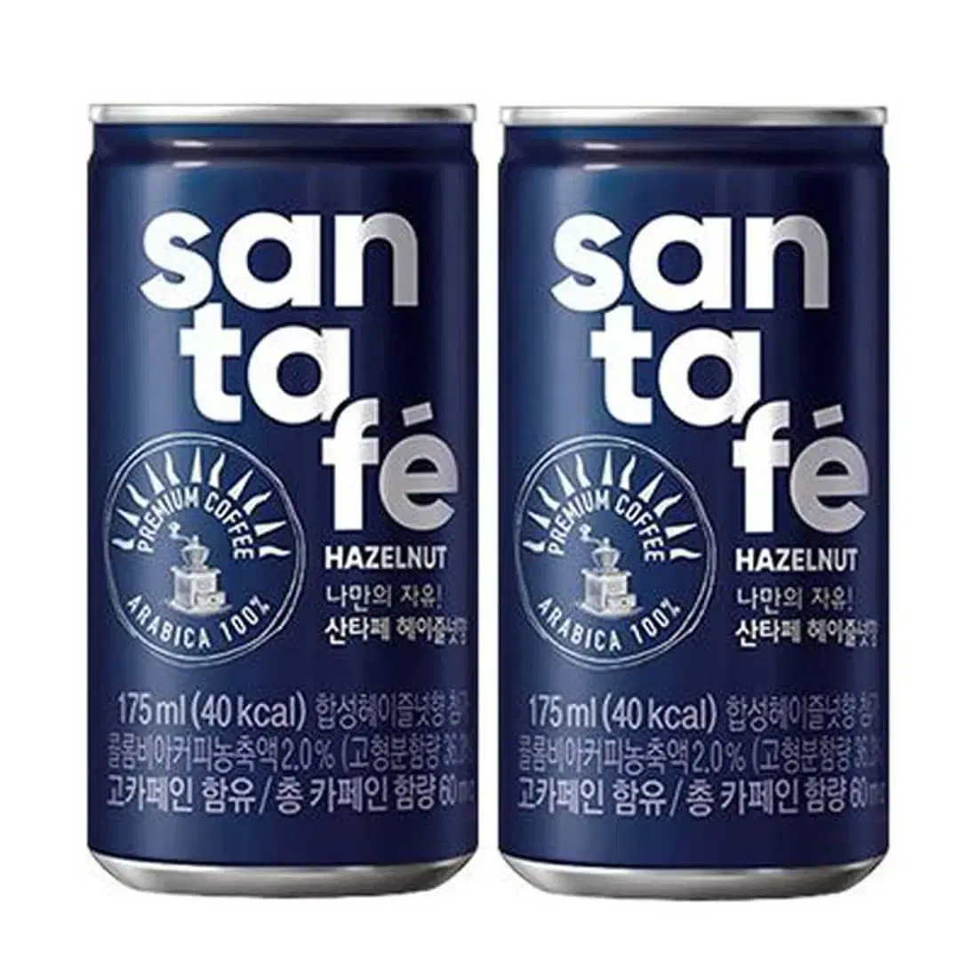 무료배송-산타페 헤이즐넛 175ml 60캔 캔커피