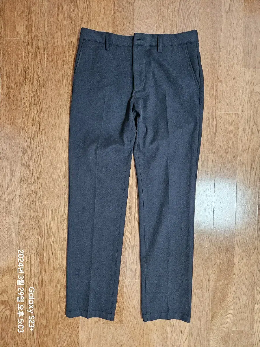 Vinpole linen-blend oxford pants