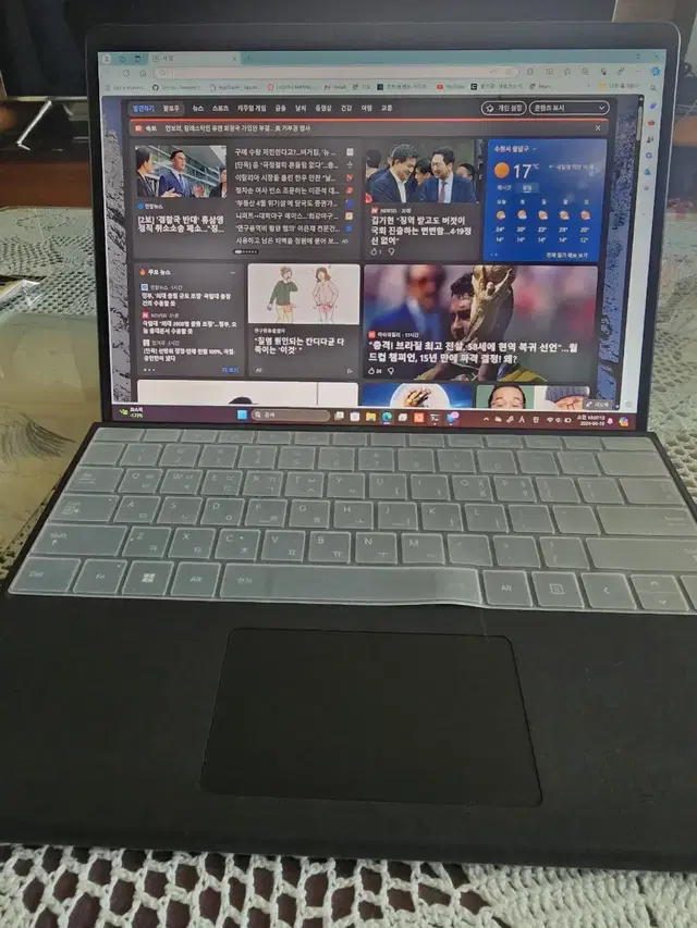 서피스 프로9 i7 16gb 512gb 그래파이트 + 블랙키보드+슬림펜2