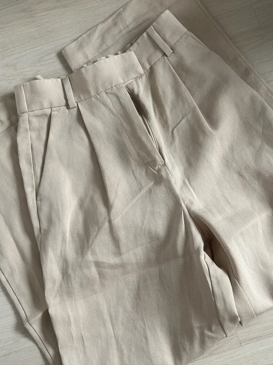 HM Beige Cotton Pants