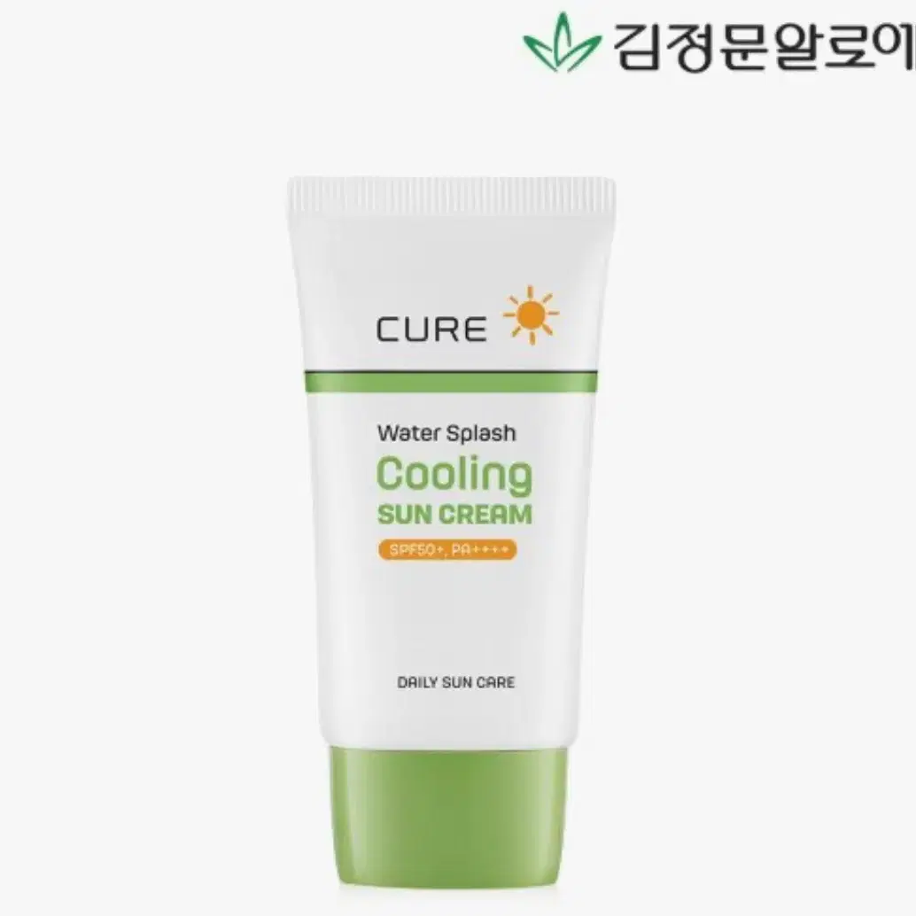 김정문알로에 큐어 스플래쉬 쿨링 선크림 40ml