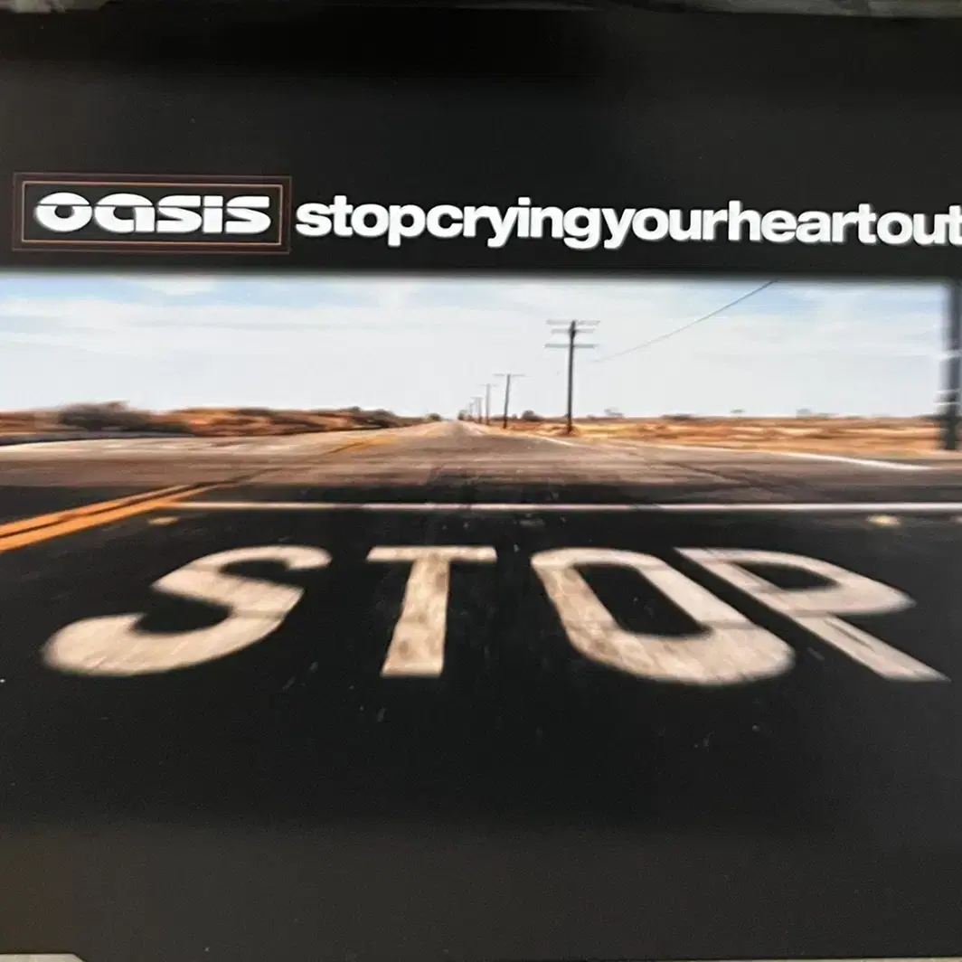 오아시스 Oasis - Stop Crying Your Heart cd