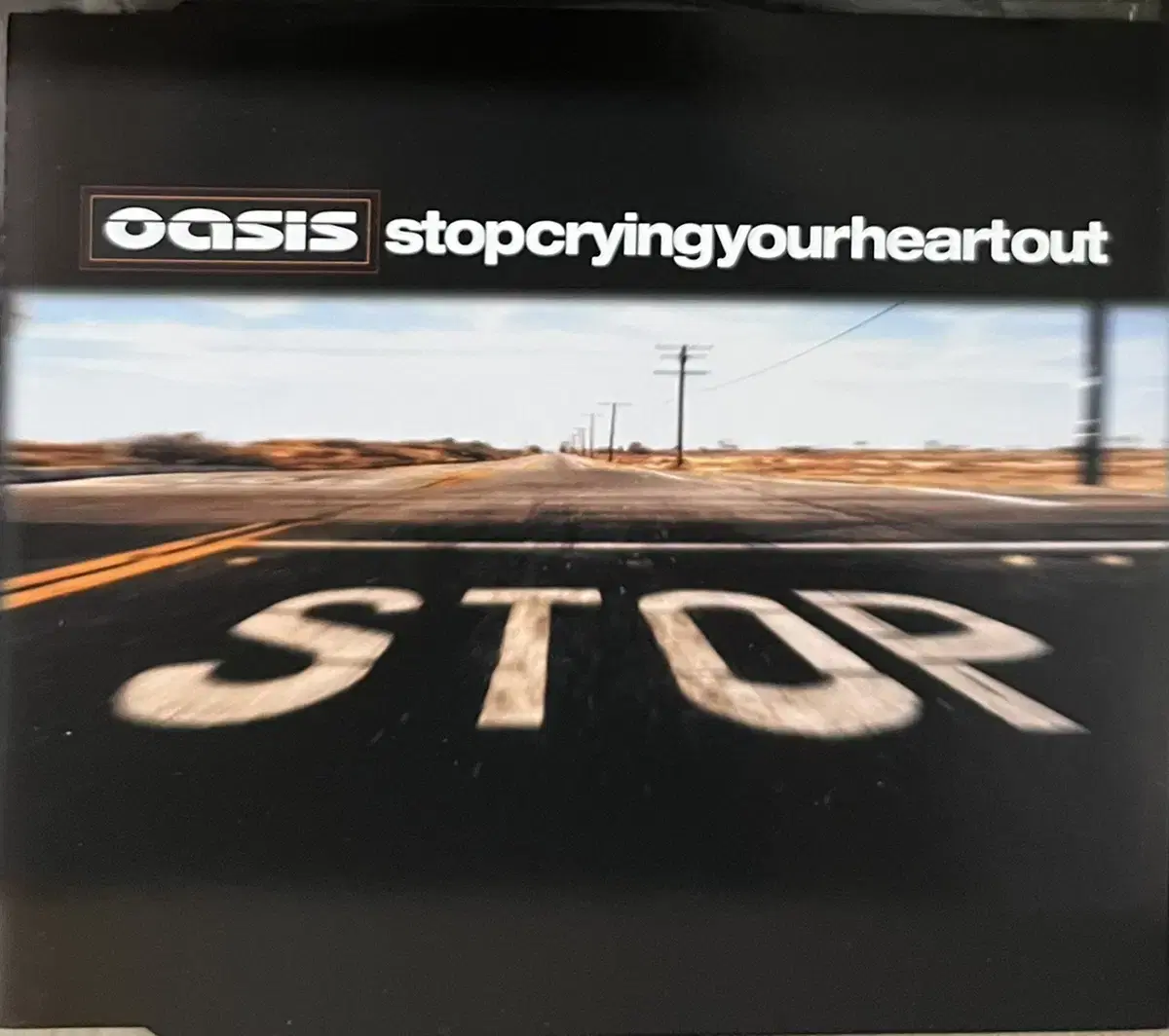 오아시스 Oasis - Stop Crying Your Heart cd